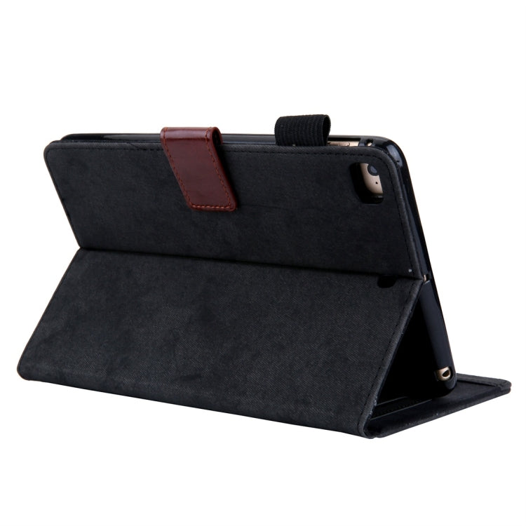For iPad Mini 1 / 2 / 3 / 4 Business Style Horizontal Flip Leather Case, with Holder & Card Slot & Photo Frame & Sleep / Wake-up Function