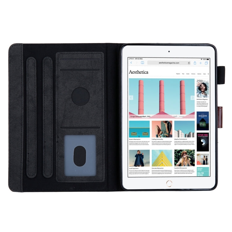 For iPad Mini 1 / 2 / 3 / 4 Business Style Horizontal Flip Leather Case, with Holder & Card Slot & Photo Frame & Sleep / Wake-up Function