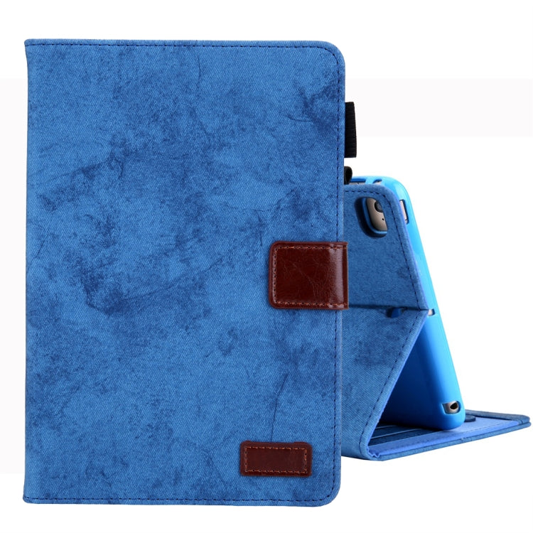 For iPad Mini 1 / 2 / 3 / 4 Business Style Horizontal Flip Leather Case, with Holder & Card Slot & Photo Frame & Sleep / Wake-up Function