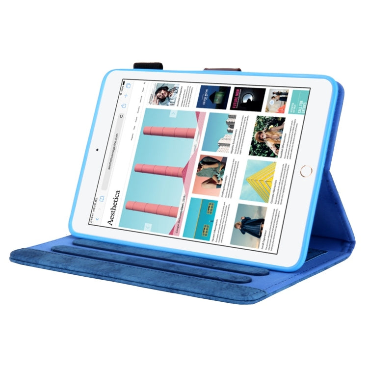 For iPad Mini 1 / 2 / 3 / 4 Business Style Horizontal Flip Leather Case, with Holder & Card Slot & Photo Frame & Sleep / Wake-up Function