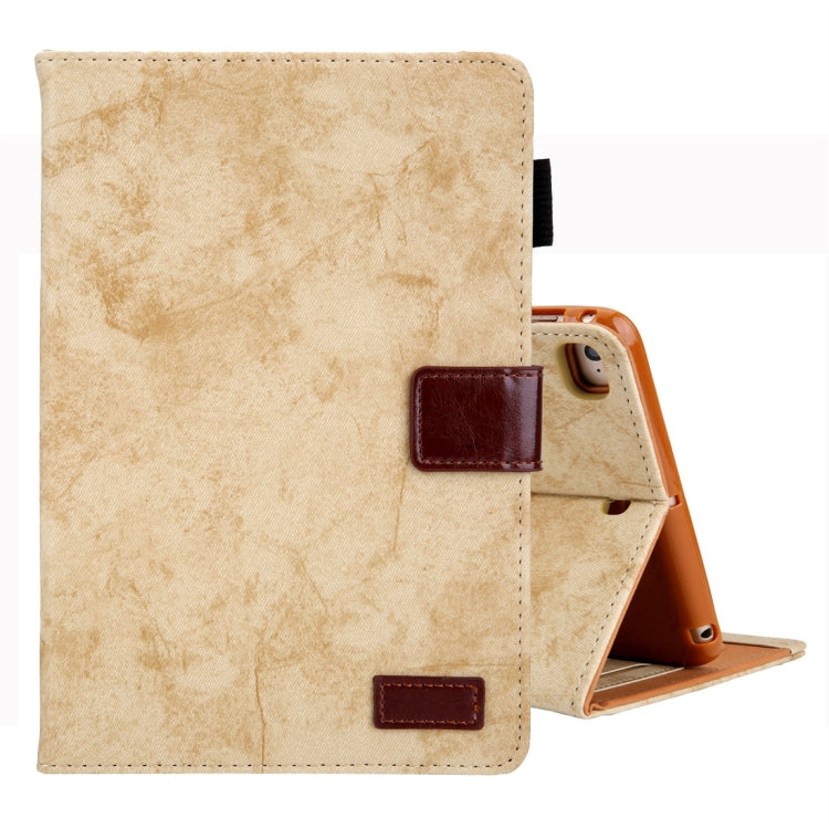 For iPad Mini 1 / 2 / 3 / 4 Business Style Horizontal Flip Leather Case, with Holder & Card Slot & Photo Frame & Sleep / Wake-up Function