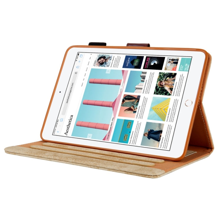 For iPad Mini 1 / 2 / 3 / 4 Business Style Horizontal Flip Leather Case, with Holder & Card Slot & Photo Frame & Sleep / Wake-up Function