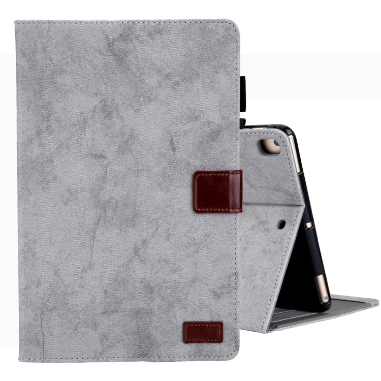For iPad Mini (2019) Business Style Horizontal Flip Leather Case, with Holder & Card Slot & Photo Frame & Sleep / Wake-up Function