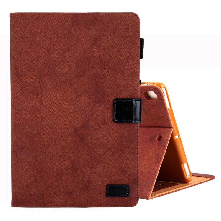 For iPad Mini (2019) Business Style Horizontal Flip Leather Case, with Holder & Card Slot & Photo Frame & Sleep / Wake-up Function