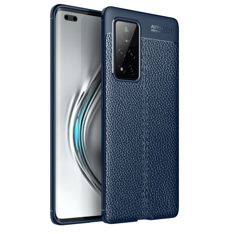 For Huawei Honor V40 Litchi Texture TPU Shockproof Case
