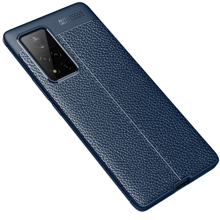 For Huawei Honor V40 Litchi Texture TPU Shockproof Case
