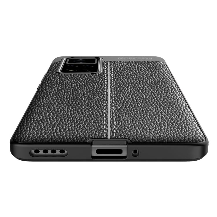 For Huawei Honor V40 Litchi Texture TPU Shockproof Case