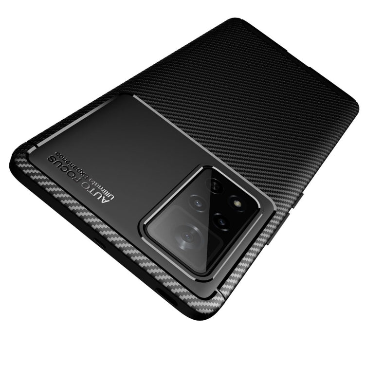 For Huawei Honor V40 Carbon Fiber Texture Shockproof TPU Case