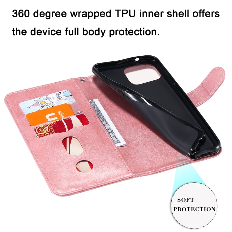 For OPPO F17 Pro / A93 Fashion Calf Texture Zipper Horizontal Flip Leather Case with Holder & Card Slots & Wallet