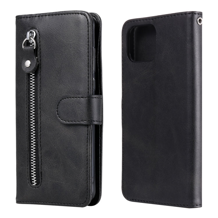 For OPPO F17 Pro / A93 Fashion Calf Texture Zipper Horizontal Flip Leather Case with Holder & Card Slots & Wallet