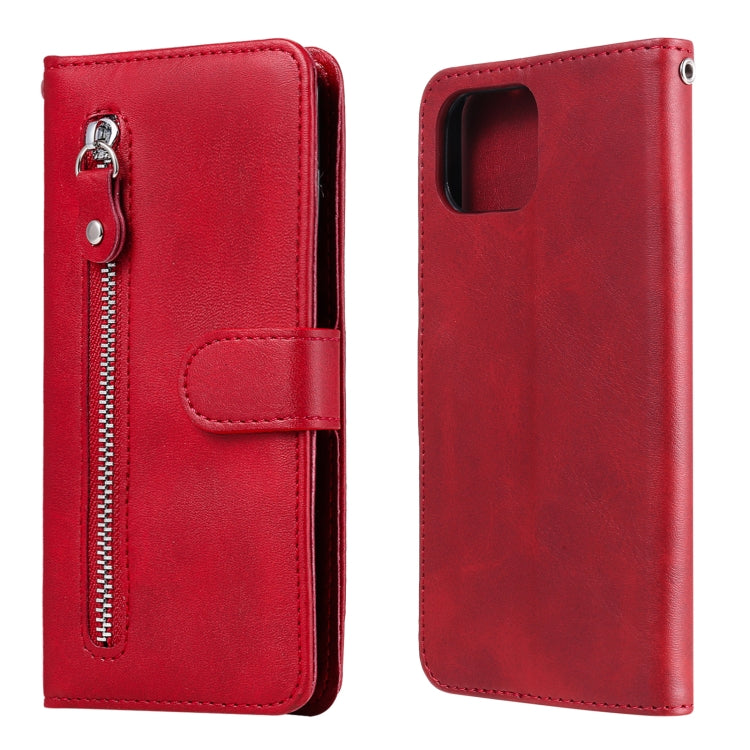 For OPPO F17 Pro / A93 Fashion Calf Texture Zipper Horizontal Flip Leather Case with Holder & Card Slots & Wallet