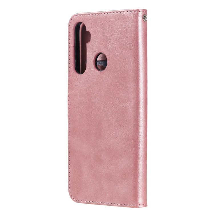 For OPPO Realme 5 / 5s / C3 Fashion Calf Texture Zipper Horizontal Flip Leather Case with Holder & Card Slots & Wallet