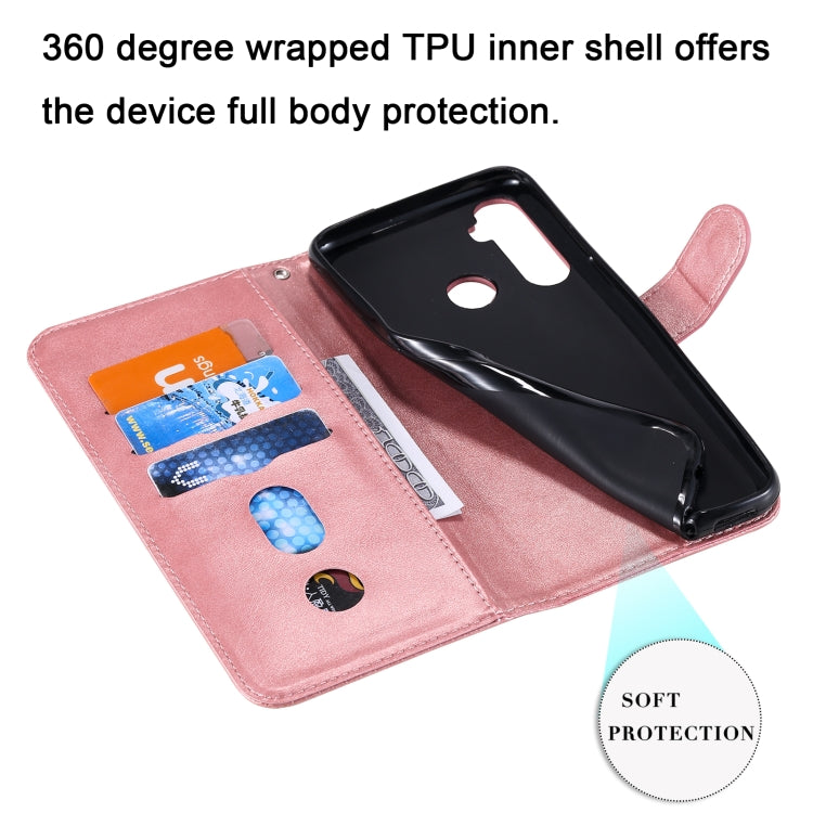 For OPPO Realme 5 / 5s / C3 Fashion Calf Texture Zipper Horizontal Flip Leather Case with Holder & Card Slots & Wallet