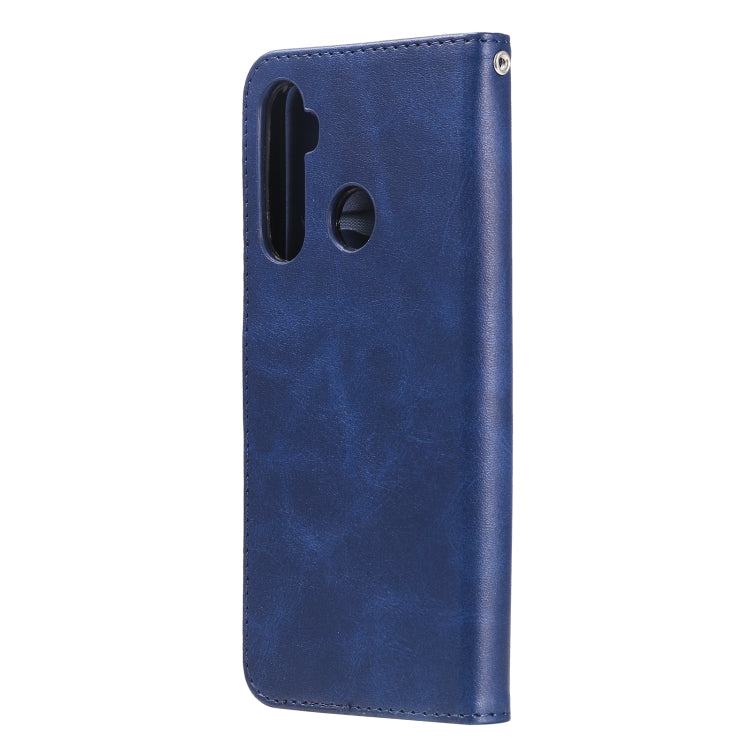 For OPPO Realme 5 / 5s / C3 Fashion Calf Texture Zipper Horizontal Flip Leather Case with Holder & Card Slots & Wallet