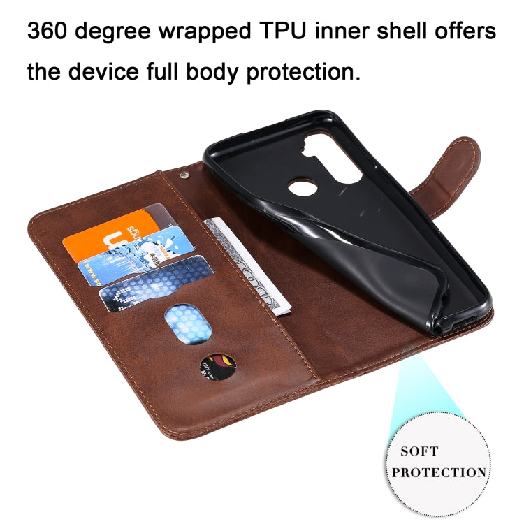 For OPPO Realme 5 / 5s / C3 Fashion Calf Texture Zipper Horizontal Flip Leather Case with Holder & Card Slots & Wallet