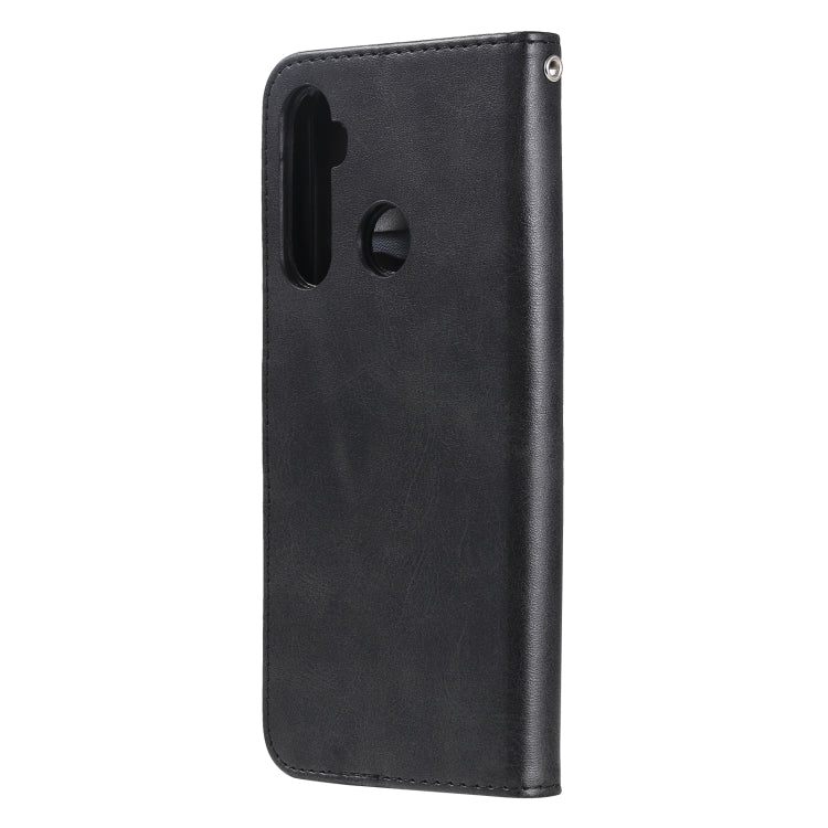 For OPPO Realme 5 / 5s / C3 Fashion Calf Texture Zipper Horizontal Flip Leather Case with Holder & Card Slots & Wallet