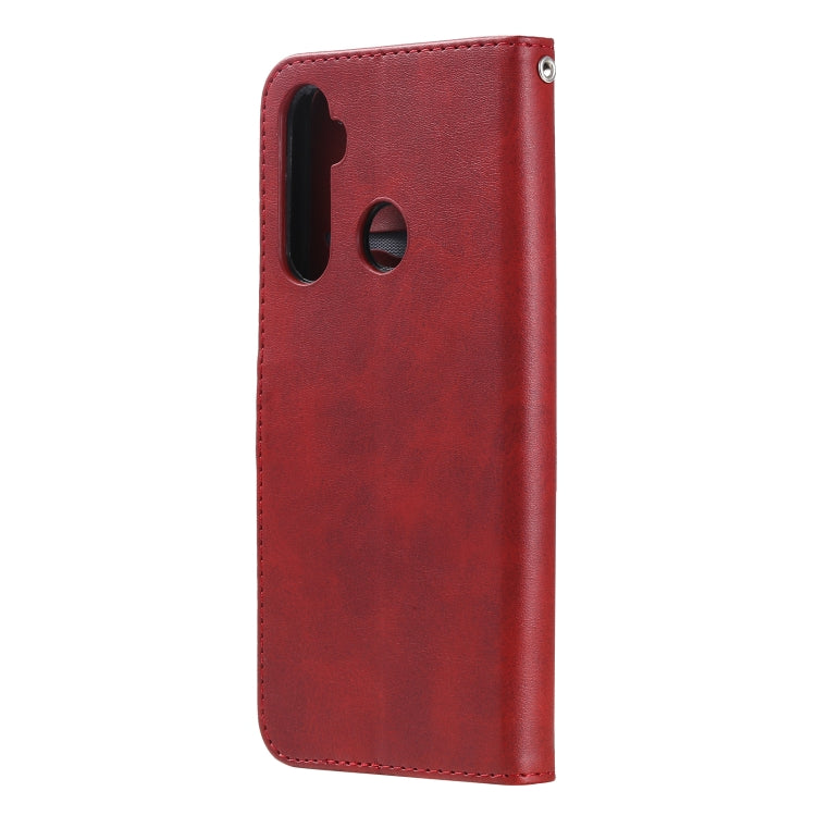 For OPPO Realme 5 / 5s / C3 Fashion Calf Texture Zipper Horizontal Flip Leather Case with Holder & Card Slots & Wallet