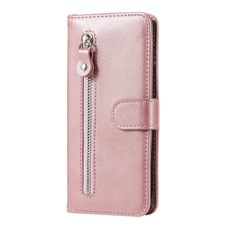 For Google Pixel 5 XL / Pixel 4a 5G Fashion Calf Texture Zipper Horizontal Flip Leather Case with Holder & Card Slots & Wallet