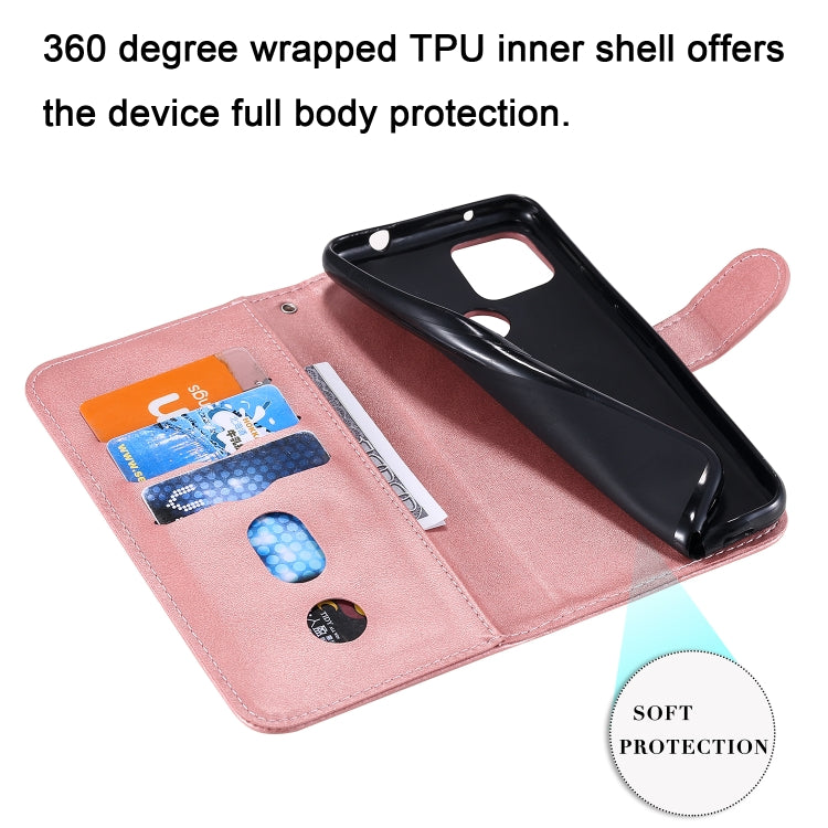 For Google Pixel 5 XL / Pixel 4a 5G Fashion Calf Texture Zipper Horizontal Flip Leather Case with Holder & Card Slots & Wallet