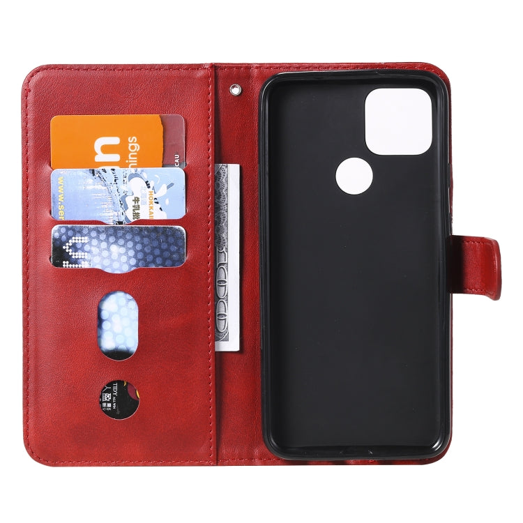For Google Pixel 5 XL / Pixel 4a 5G Fashion Calf Texture Zipper Horizontal Flip Leather Case with Holder & Card Slots & Wallet