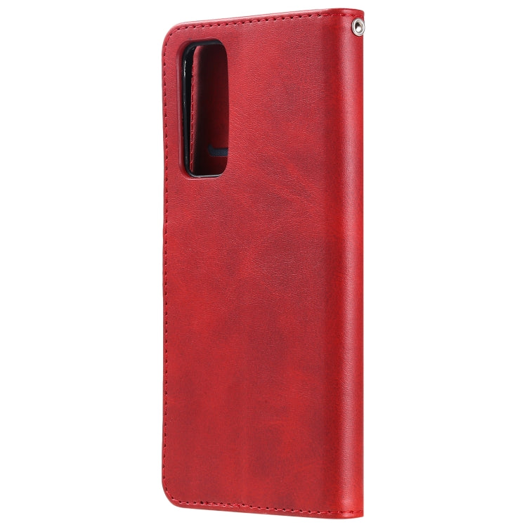 For Huawei P Smart 2021 / Y7a / Honor 10X Lite Fashion Calf Texture Zipper Horizontal Flip Leather Case with Holder & Card Slots & Wallet