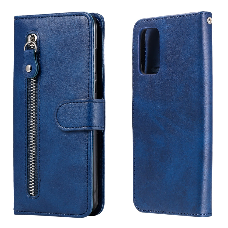 For Xiaomi Poco M3 / Redmi Note 9 4G Fashion Calf Texture Zipper Horizontal Flip Leather Case with Holder & Card Slots & Wallet