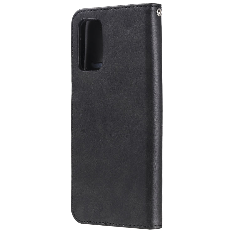 For Xiaomi Poco M3 / Redmi Note 9 4G Fashion Calf Texture Zipper Horizontal Flip Leather Case with Holder & Card Slots & Wallet