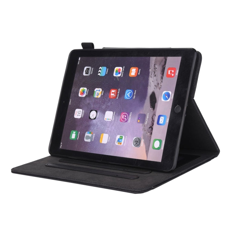 For iPad 10.2 2021 / 2020 / 2019 Business Style Horizontal Flip Leather Case with Holder & Card Slot & Photo Frame & Wallet