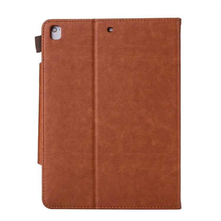 For iPad 10.2 2021 / 2020 / 2019 Business Style Horizontal Flip Leather Case with Holder & Card Slot & Photo Frame & Wallet