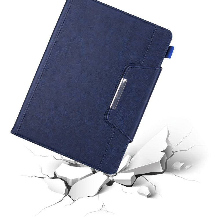For iPad 10.2 2021 / 2020 / 2019 Business Style Horizontal Flip Leather Case with Holder & Card Slot & Photo Frame & Wallet