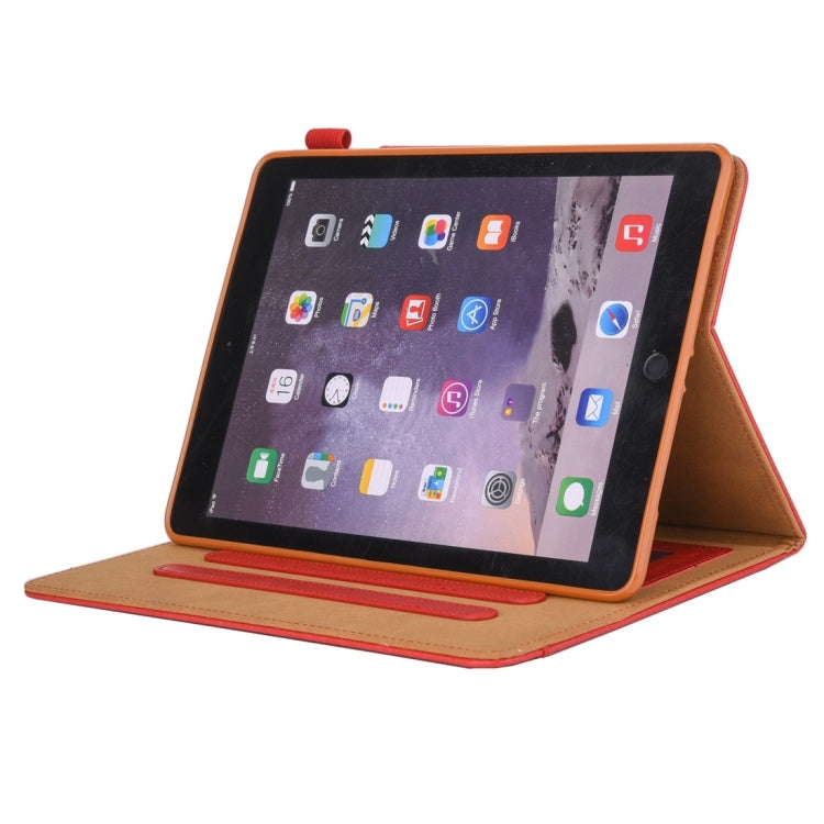 For iPad 10.2 2021 / 2020 / 2019 Business Style Horizontal Flip Leather Case with Holder & Card Slot & Photo Frame & Wallet
