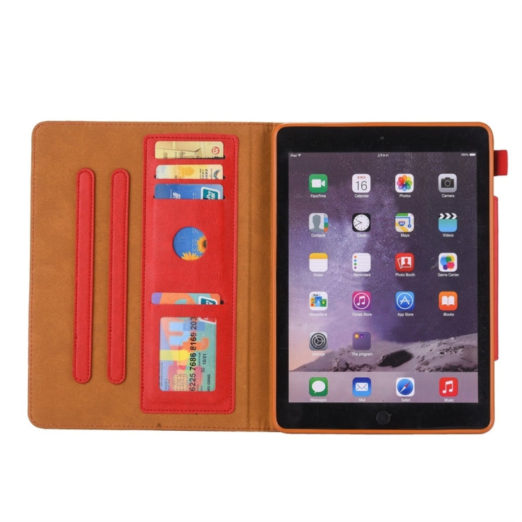 For iPad 10.2 2021 / 2020 / 2019 Business Style Horizontal Flip Leather Case with Holder & Card Slot & Photo Frame & Wallet