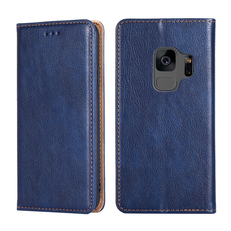 For Samsung Galaxy S9 PU + TPU Gloss Oil Solid Color Magnetic Horizontal Flip Leather Case with Holder & Card Slot & Wallet