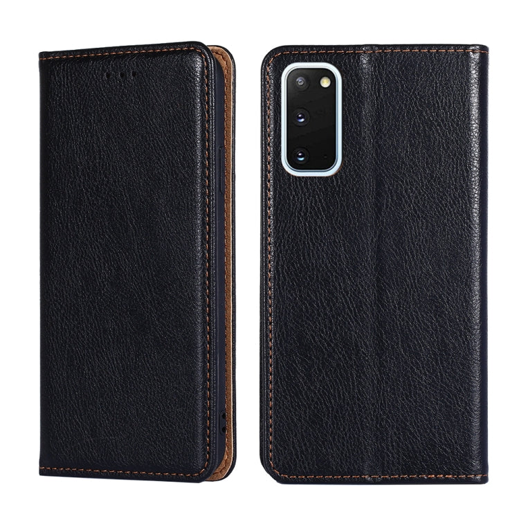 For Samsung Galaxy S20 PU + TPU Gloss Oil Solid Color Magnetic Horizontal Flip Leather Case with Holder & Card Slot & Wallet