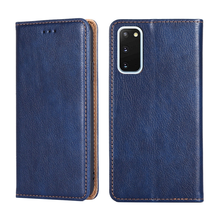 For Samsung Galaxy S20 PU + TPU Gloss Oil Solid Color Magnetic Horizontal Flip Leather Case with Holder & Card Slot & Wallet