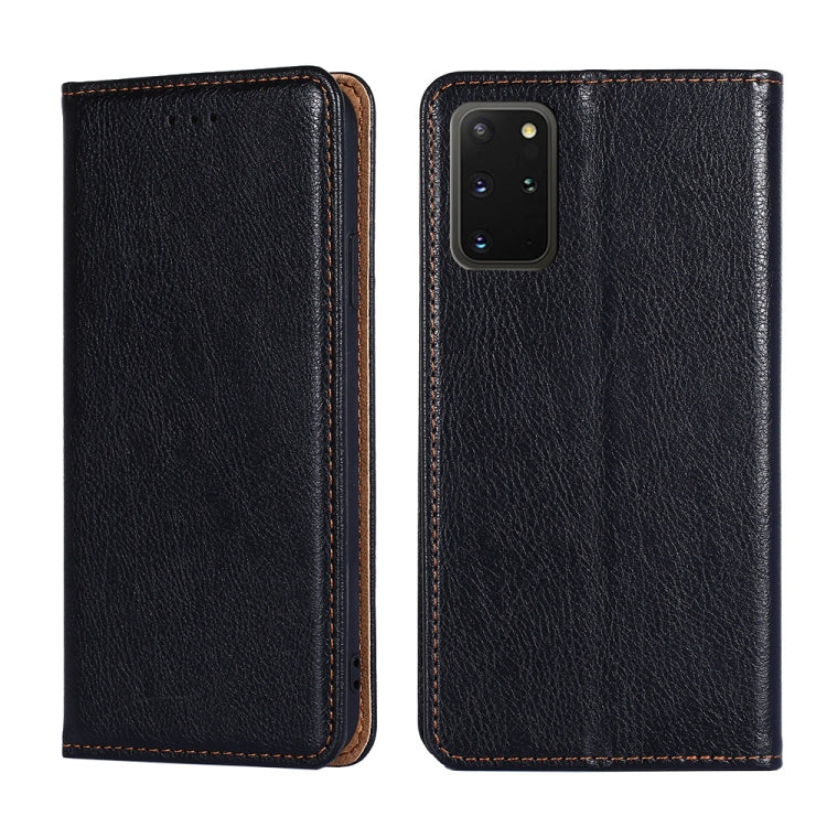 For Samsung Galaxy S20+ PU + TPU Gloss Oil Solid Color Magnetic Horizontal Flip Leather Case with Holder & Card Slot & Wallet