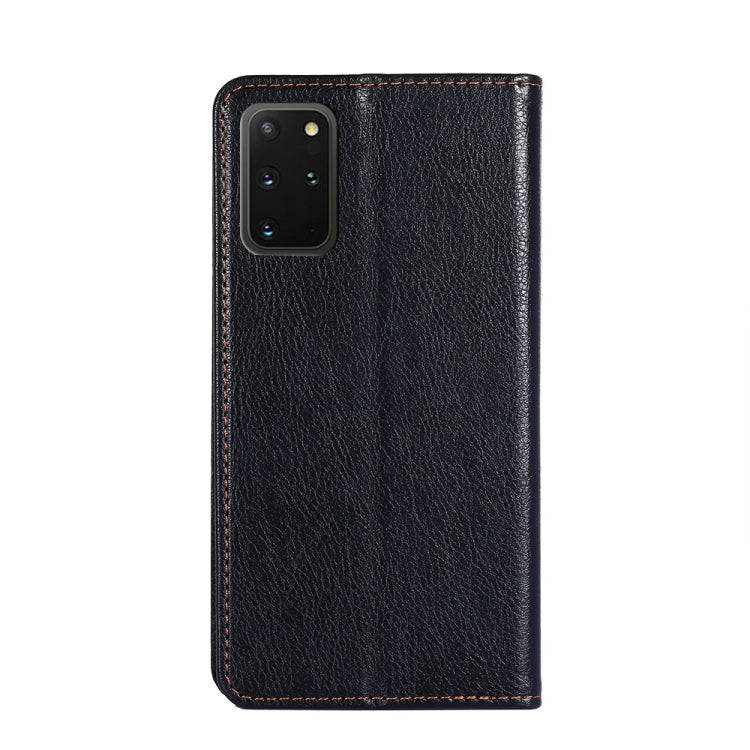 For Samsung Galaxy S20+ PU + TPU Gloss Oil Solid Color Magnetic Horizontal Flip Leather Case with Holder & Card Slot & Wallet
