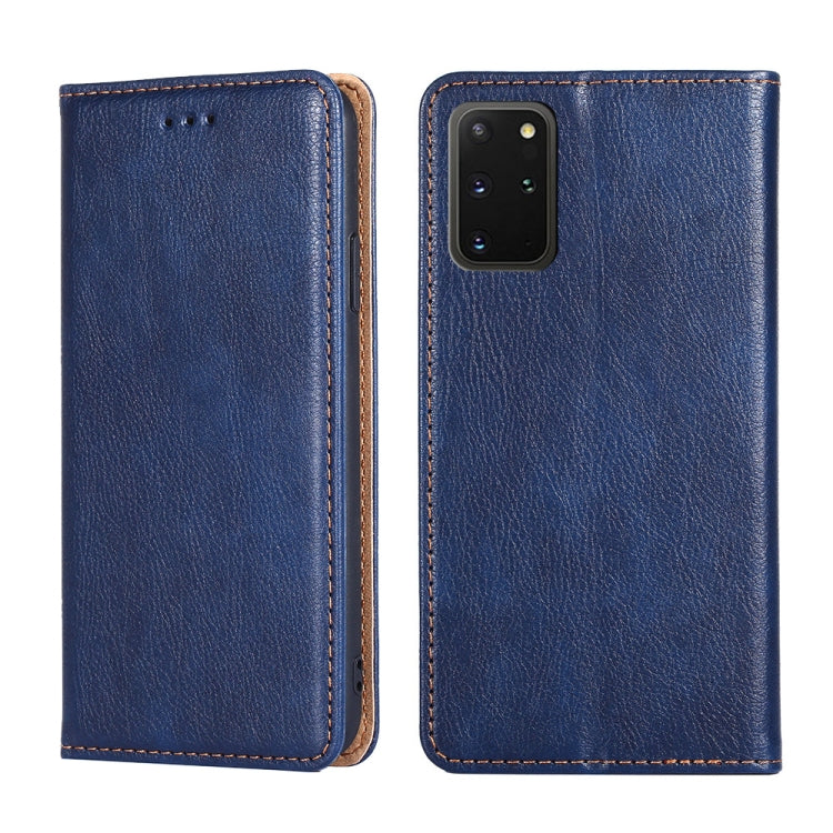 For Samsung Galaxy S20+ PU + TPU Gloss Oil Solid Color Magnetic Horizontal Flip Leather Case with Holder & Card Slot & Wallet