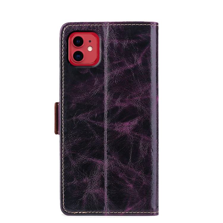 For iPhone 11 Pro Knead Pattern Texture Side Buckle Horizontal Flip Leather Case with Holder & Card Slots