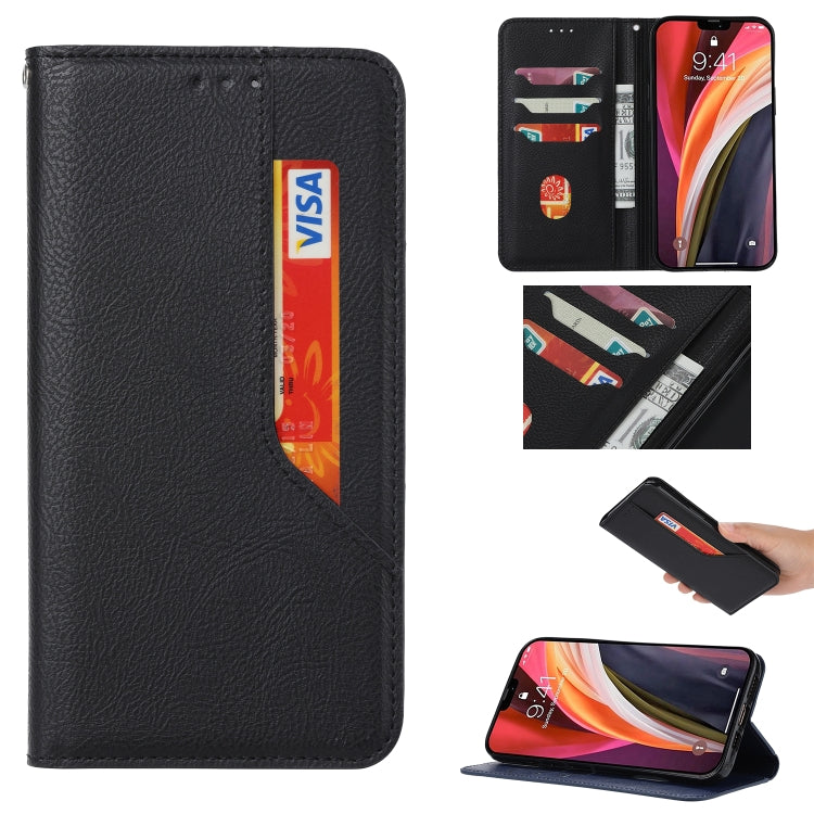 For Samsung Galaxy S21 5G Magnetic Horizontal Flip Leather Case with Holder & Card Slots & Wallet