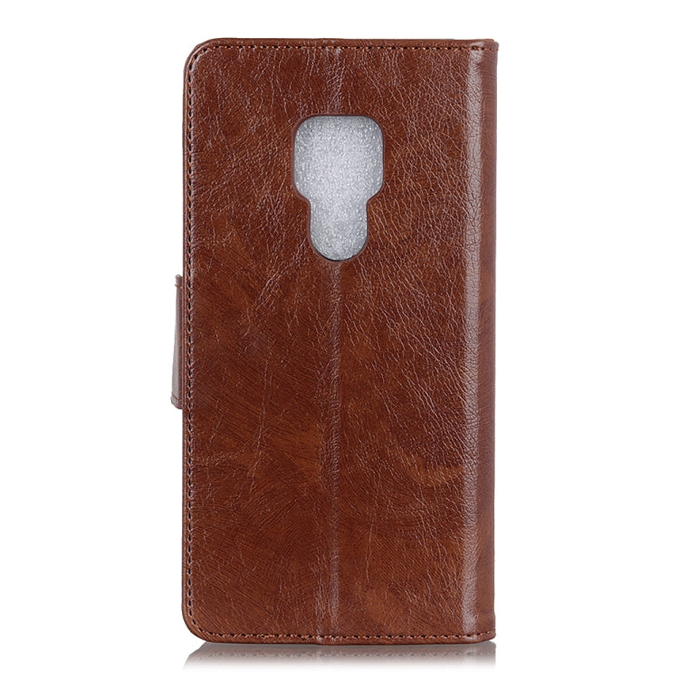 For Motorola Moto G Play (2021) Nappa Texture Horizontal Flip Leather Case with Holder & Card Slots & Wallet