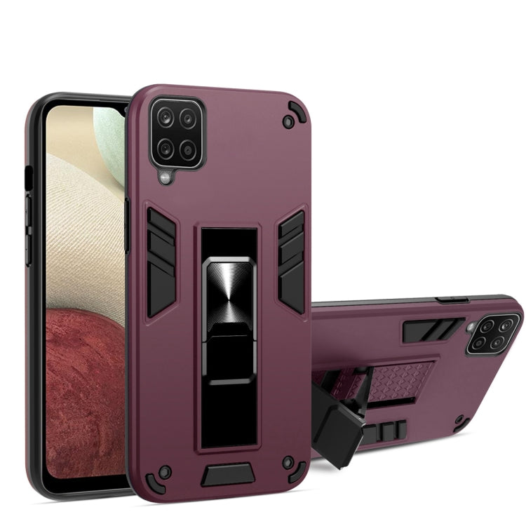 For Samsung Galaxy S20 FE 2 in 1 PC + TPU Shockproof Protective Case with Invisible Holder