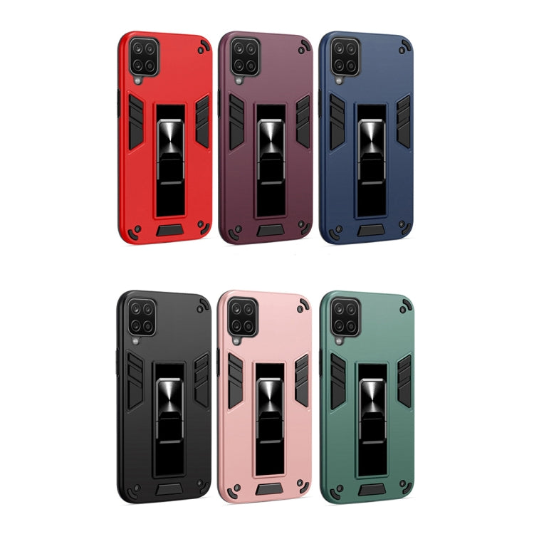 For Samsung Galaxy S20 FE 2 in 1 PC + TPU Shockproof Protective Case with Invisible Holder