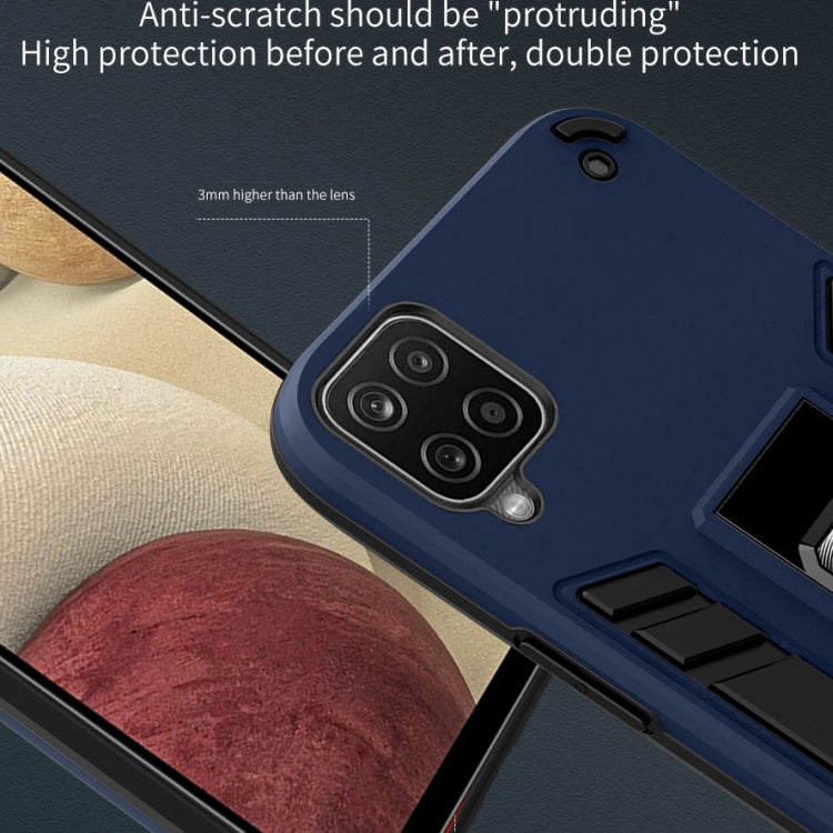 For Samsung Galaxy S20 FE 2 in 1 PC + TPU Shockproof Protective Case with Invisible Holder