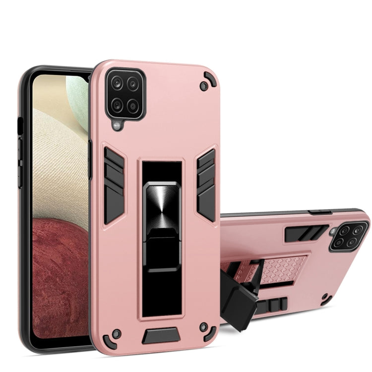 For Samsung Galaxy S20 FE 2 in 1 PC + TPU Shockproof Protective Case with Invisible Holder