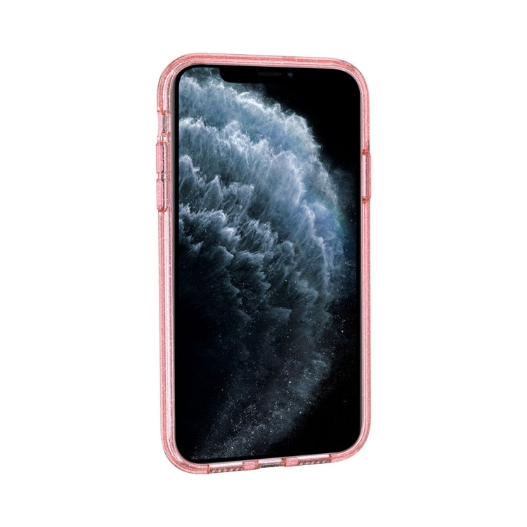 For iPhone 11 Pro Max Shockproof Terminator Style Glitter Powder Protective Case
