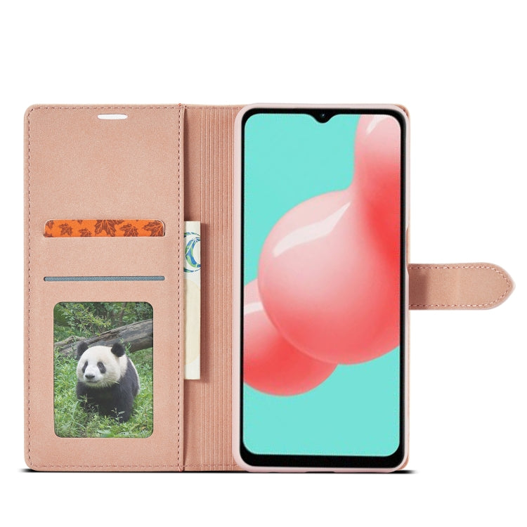 For Samsung Galaxy A32 5G Forwenw F1 Series Matte Strong Magnetism Horizontal Flip Leather Case with Holder & Card Slots & Wallet & Photo Frame