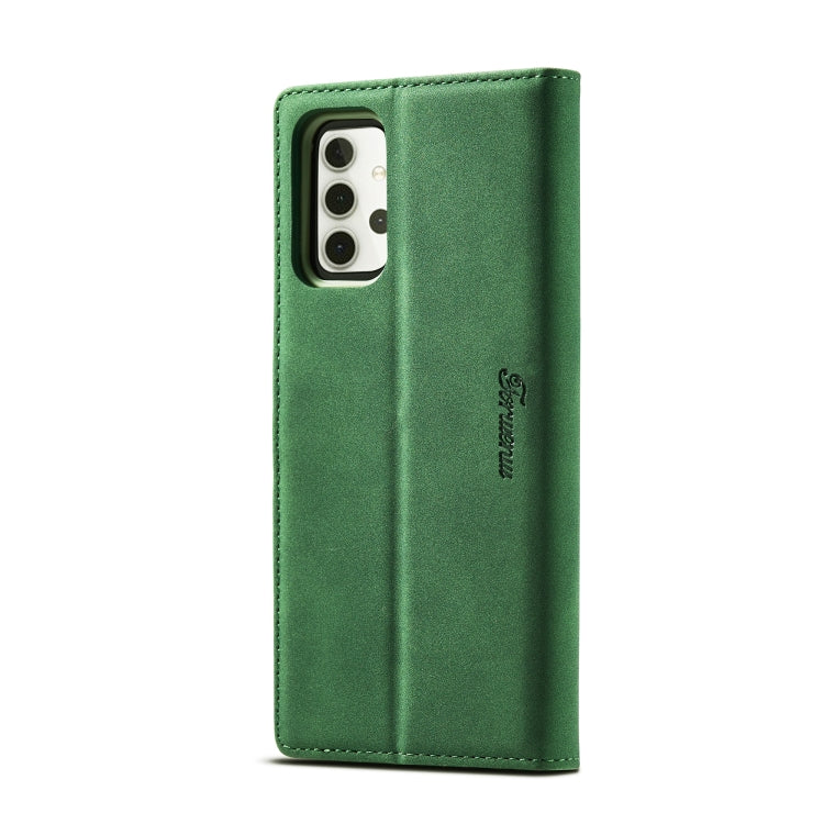 For Samsung Galaxy A32 5G Forwenw F1 Series Matte Strong Magnetism Horizontal Flip Leather Case with Holder & Card Slots & Wallet & Photo Frame