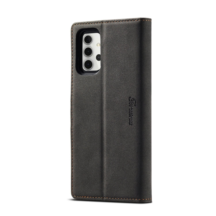 For Samsung Galaxy A32 5G Forwenw F1 Series Matte Strong Magnetism Horizontal Flip Leather Case with Holder & Card Slots & Wallet & Photo Frame