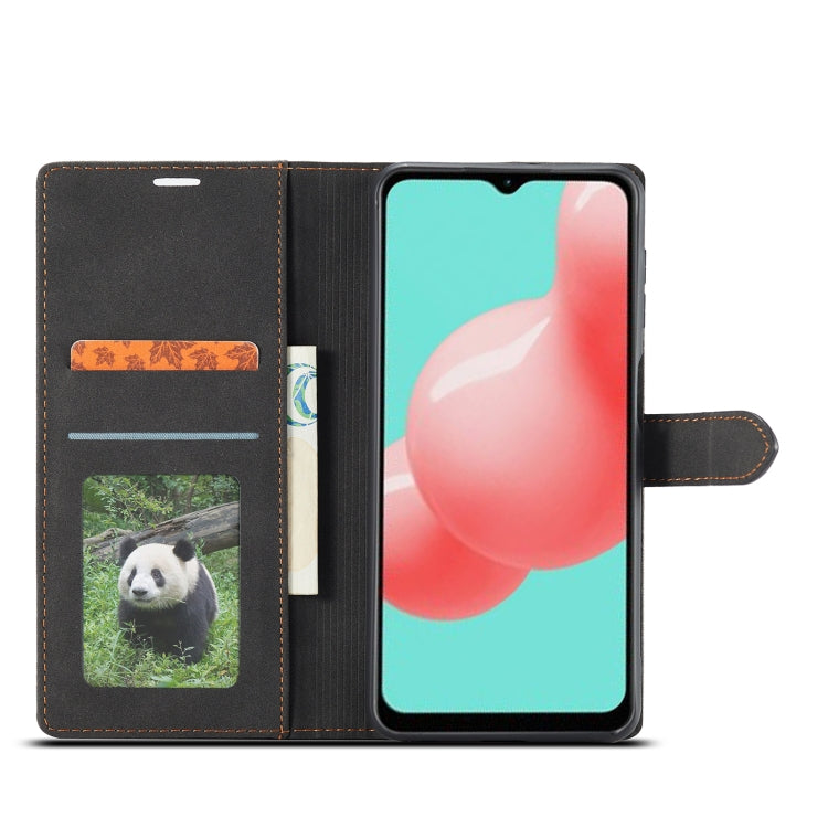 For Samsung Galaxy A32 5G Forwenw F1 Series Matte Strong Magnetism Horizontal Flip Leather Case with Holder & Card Slots & Wallet & Photo Frame